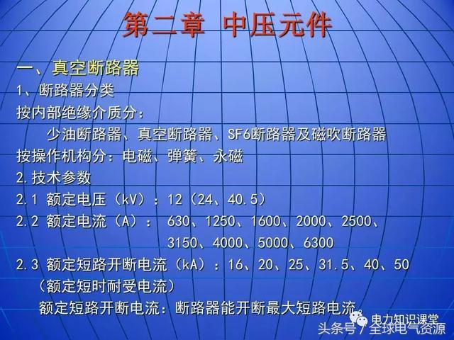 10kV中壓開關柜基礎知識，值得收集！