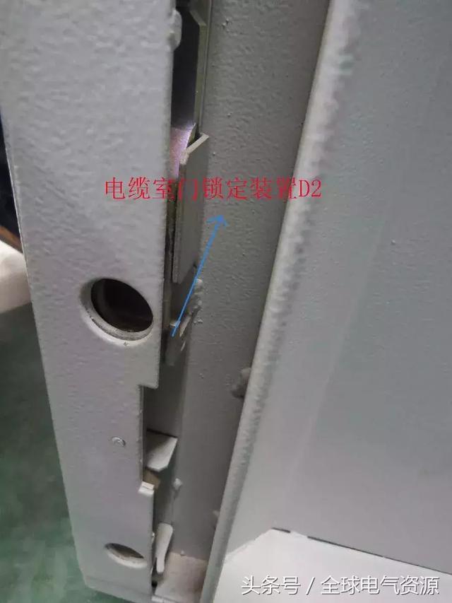 ABB高壓開關(guān)柜 5機械鎖細節(jié)，建議收藏！